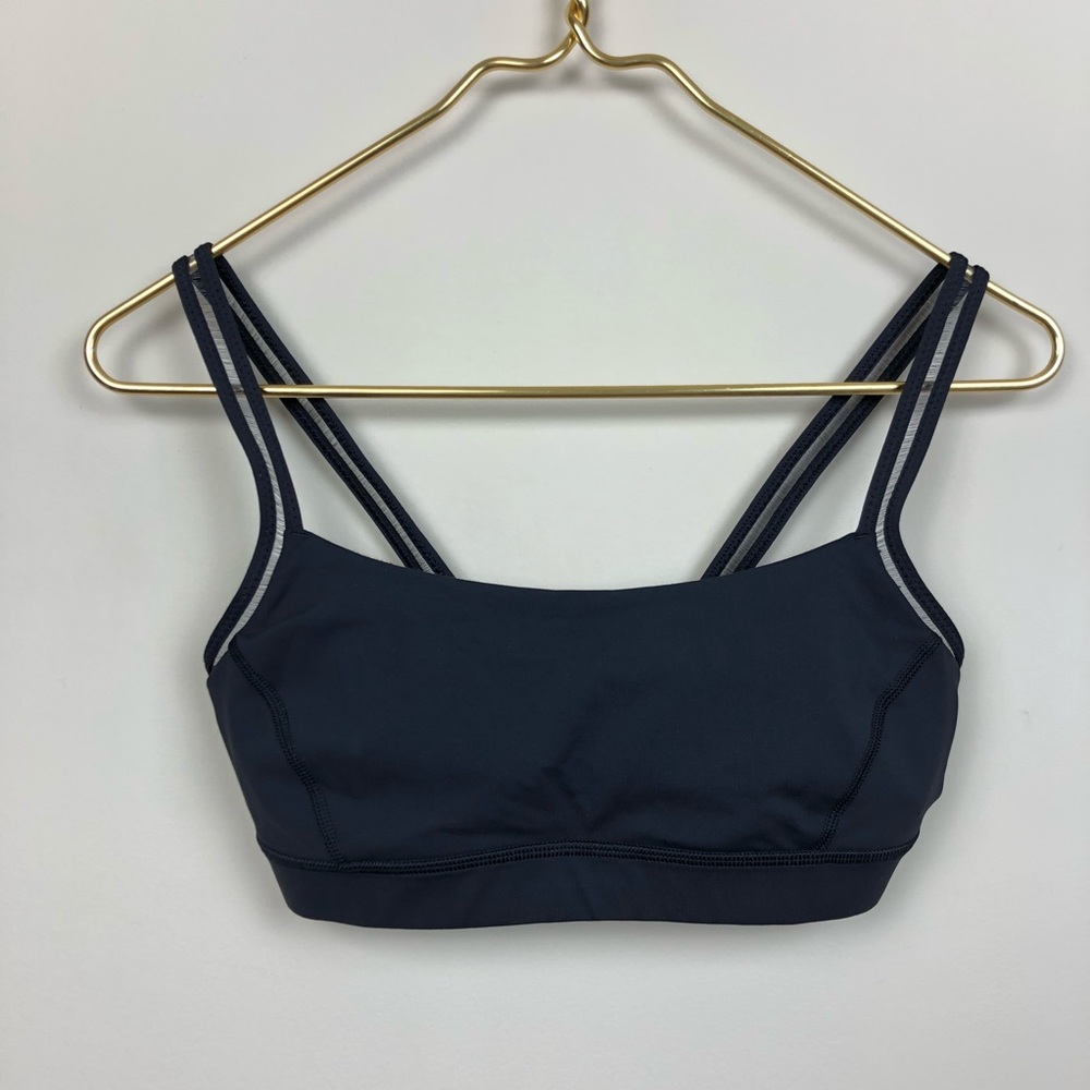 lululemon athletica Navy Double-Strap Sports Bra